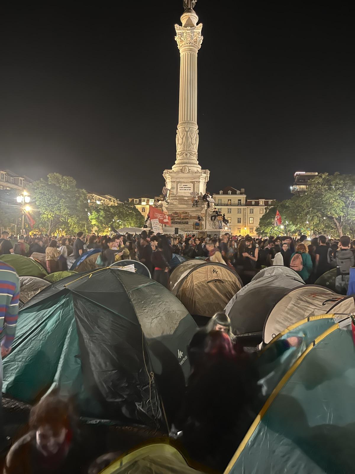 acampada